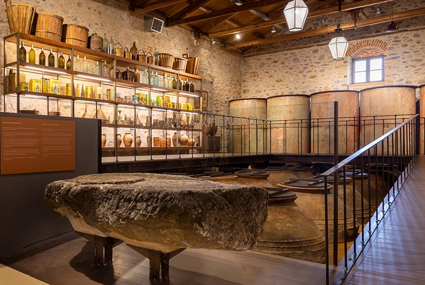 Vranas olive press museum